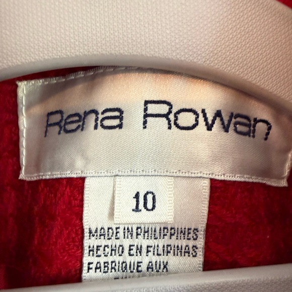 Rena Rowan Vibrant Red Women's Blazer - Picture 2 of 7